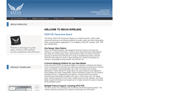 Desktop Screenshot of nexuswireless.com